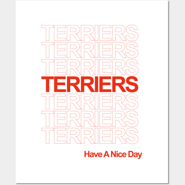 Thanks Terriers Wall Art by xristiantj